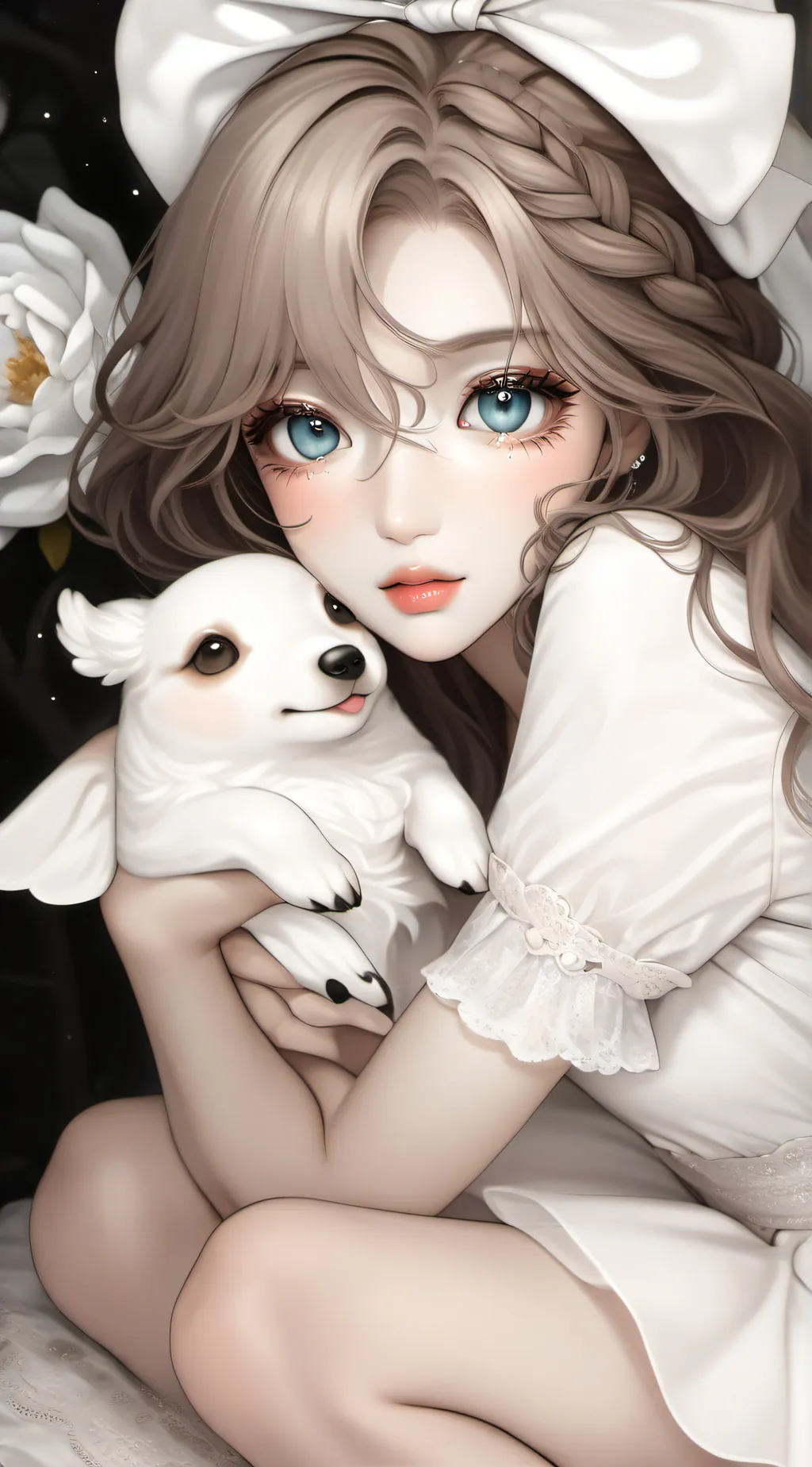 ai character: Vier background