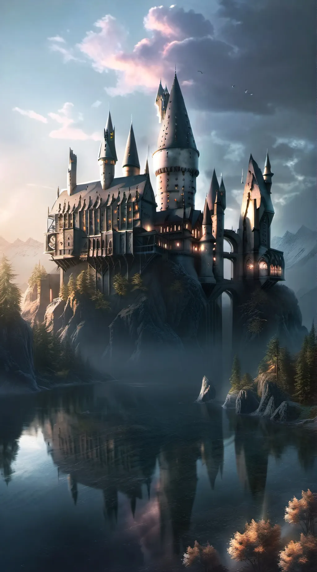 ai character: Hogwarts DADAS background