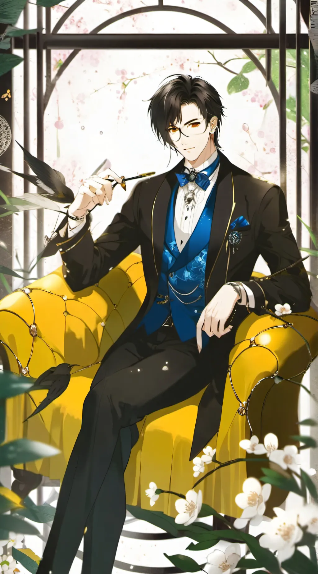 ai character: Aaron background