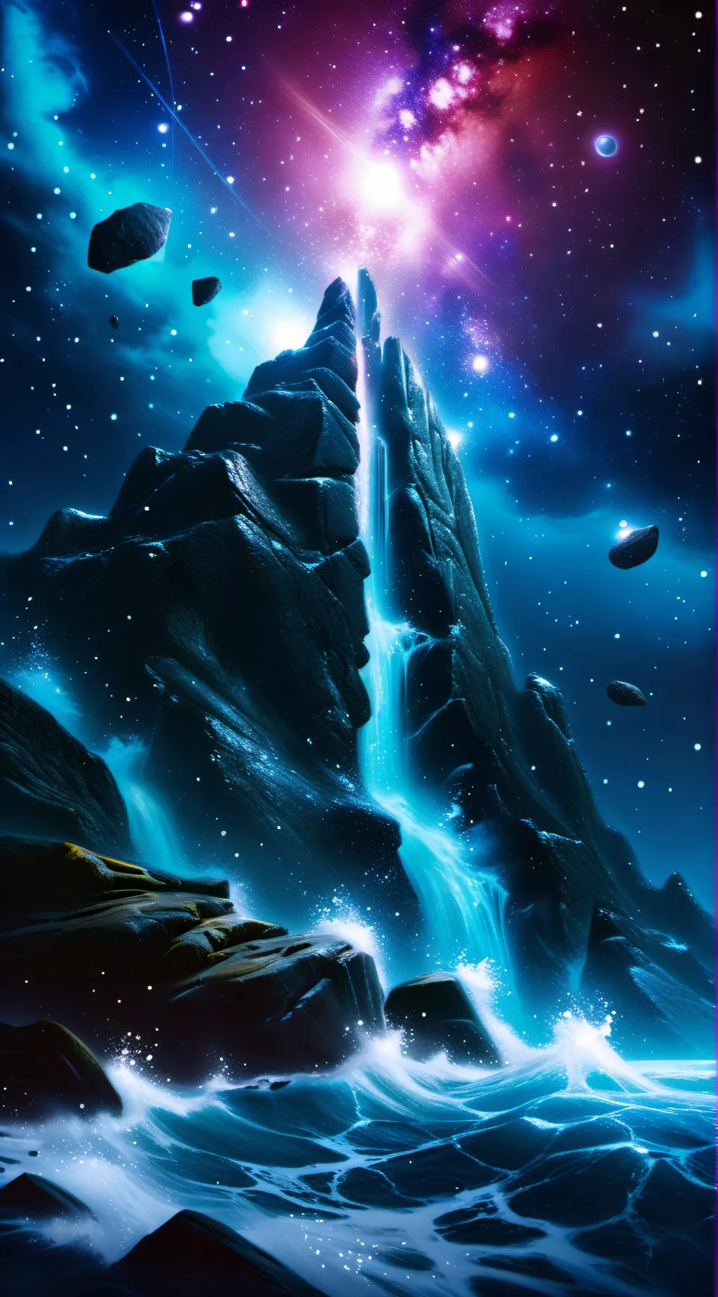 ai character: a rock  background