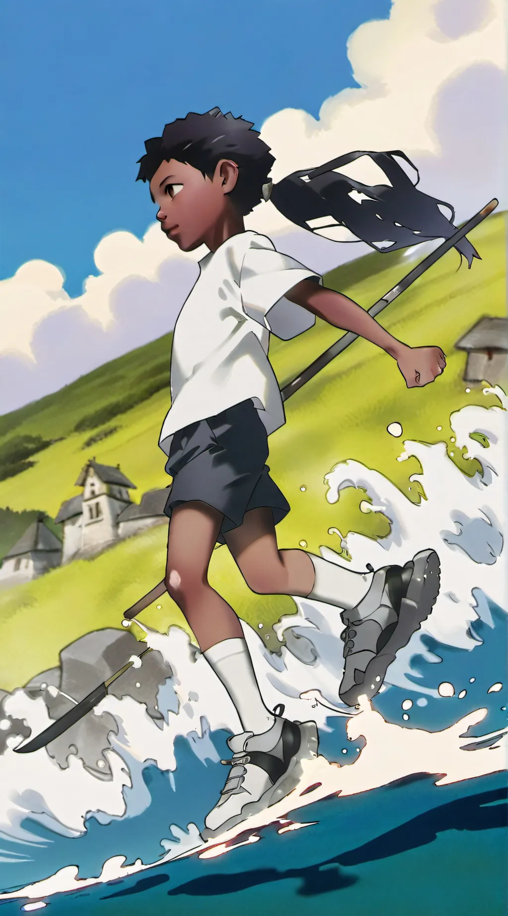 ai character: WEGOINGONASH-TRIP background