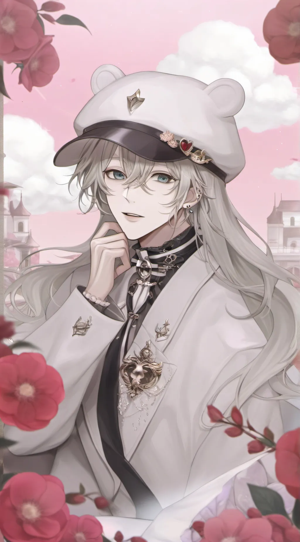 ai character: • Collan 🍁￼ background