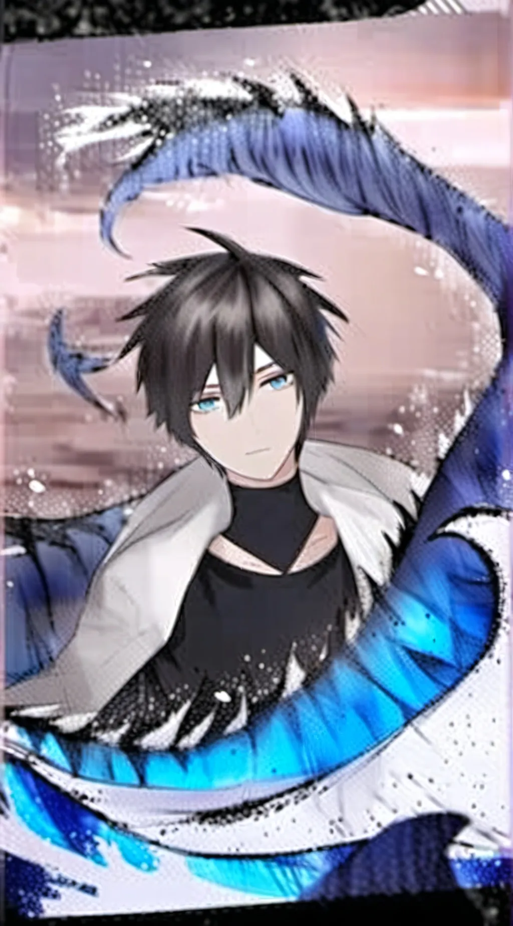 ai character: Kuragari  background