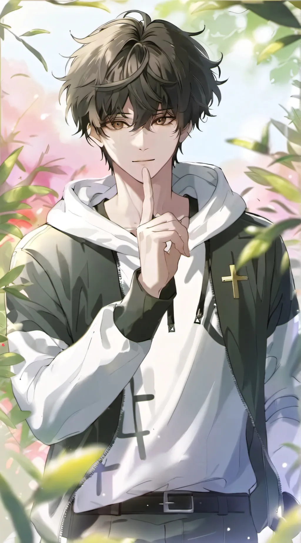 ai character: Damien background