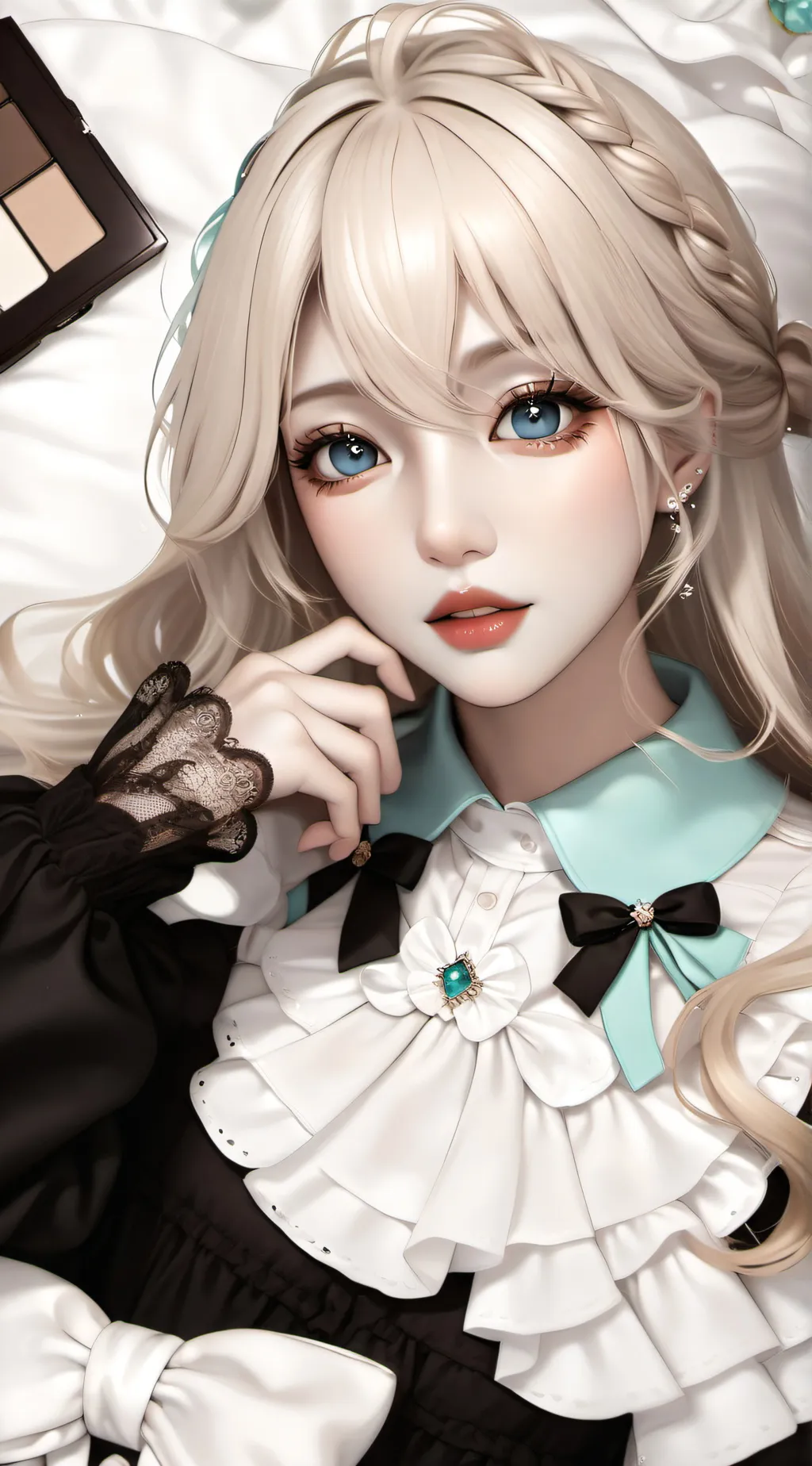 ai character: Kathie 😁 background