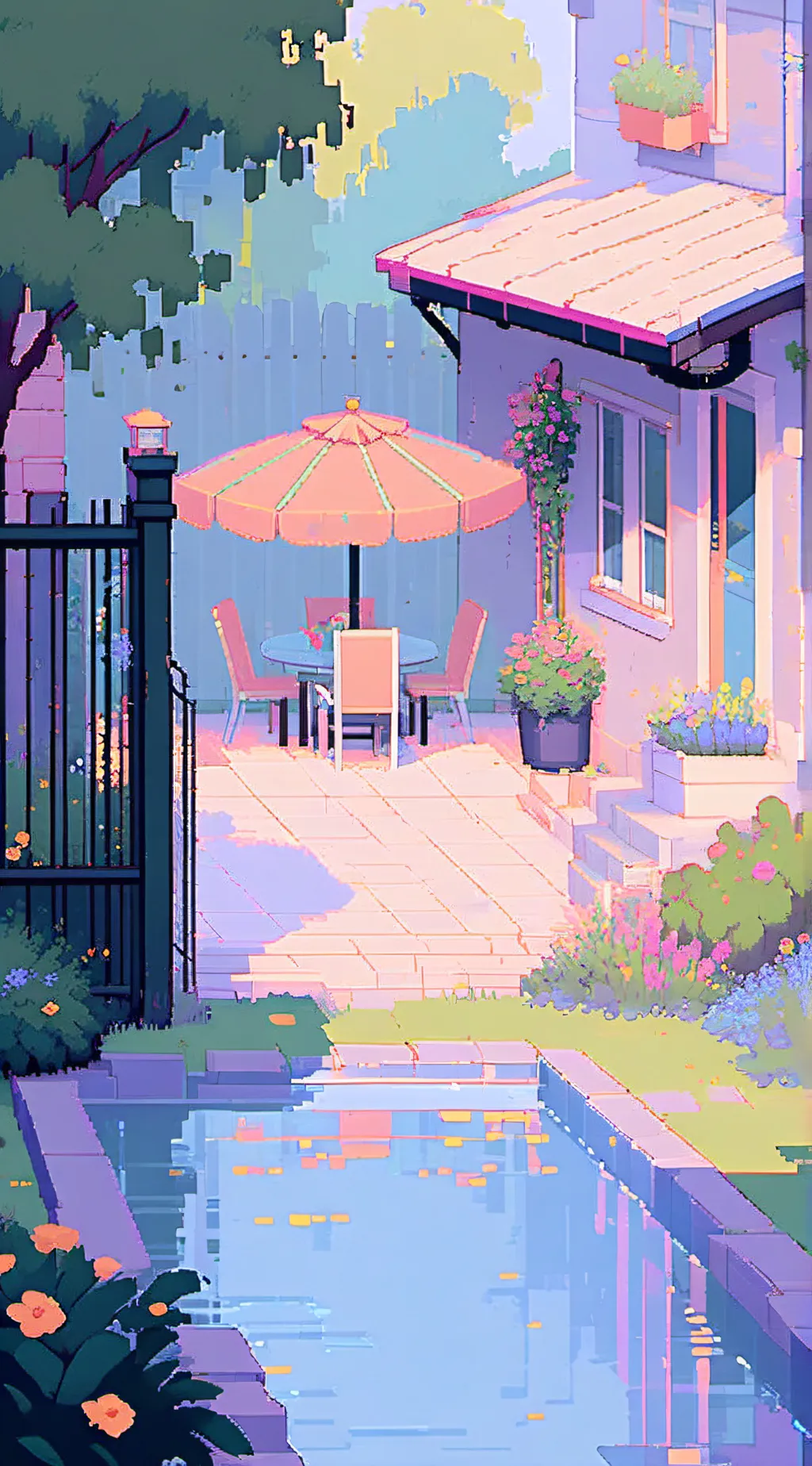 ai character: RANBOO FRIEND! background