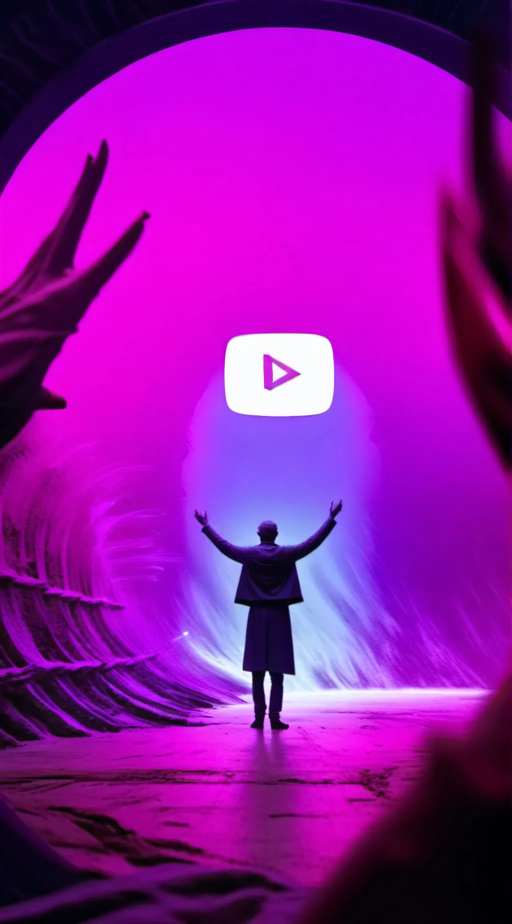 ai character: Add me on YouTube  background