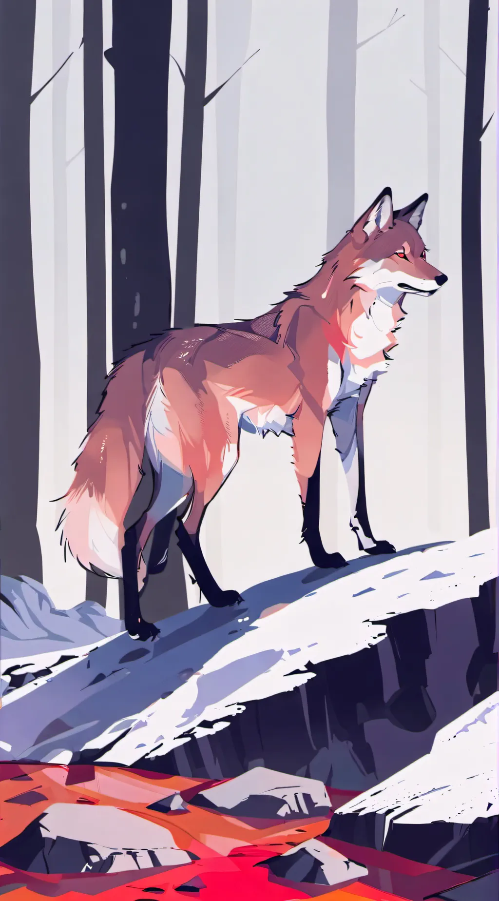 ai character: fang background