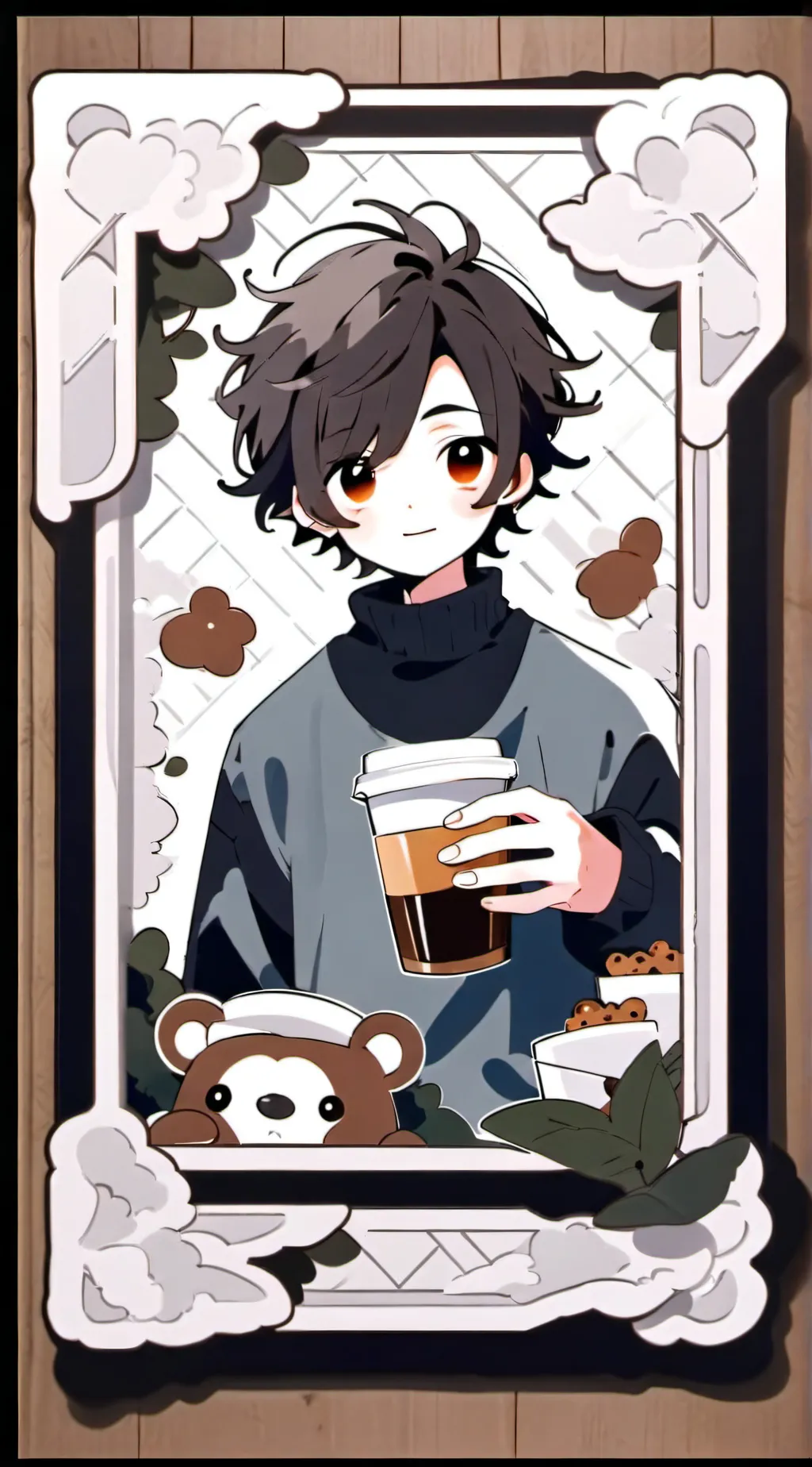 ai character: pardo🐻 background