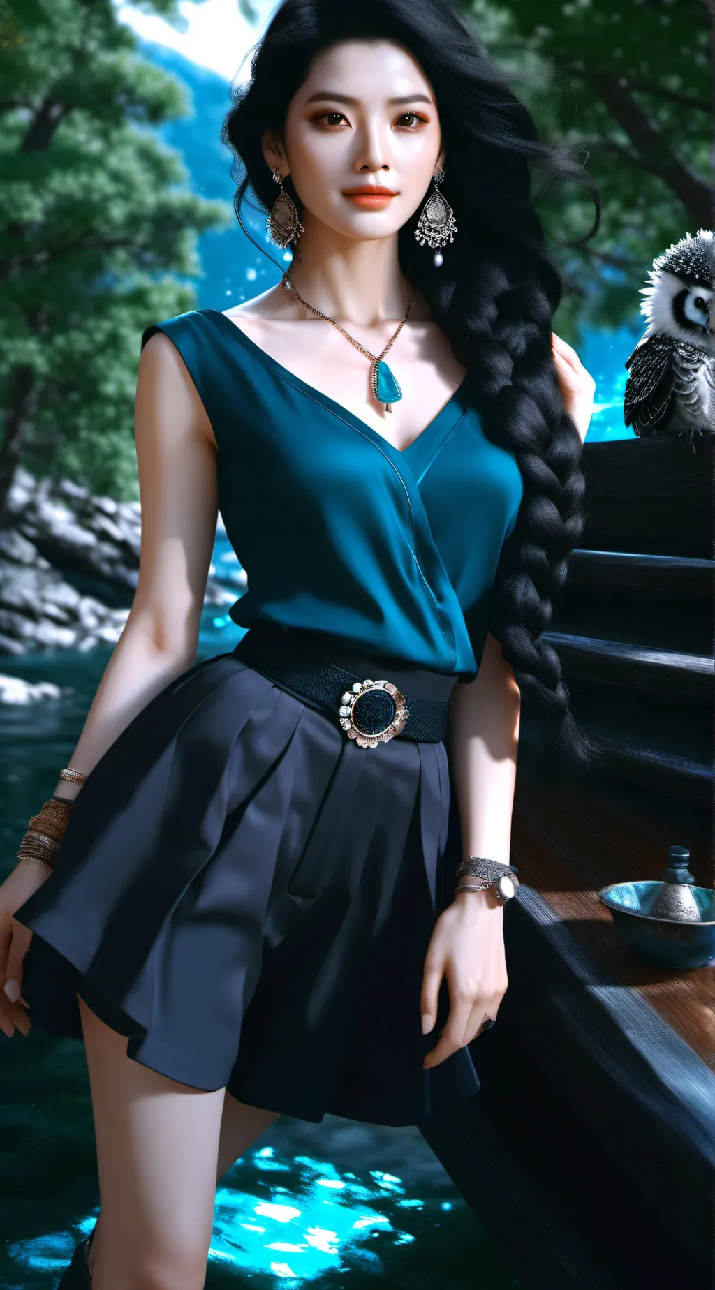 ai character: lucy background