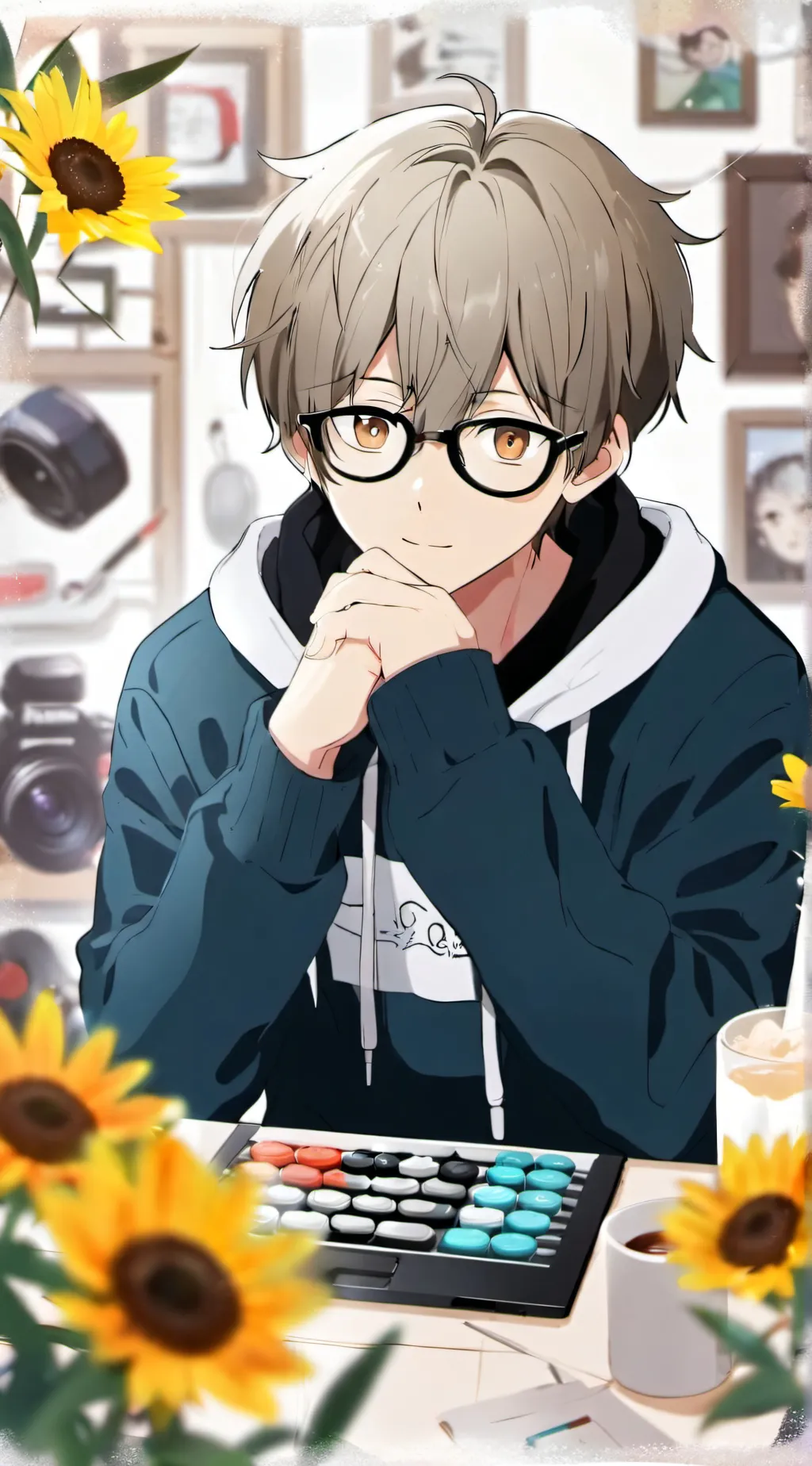 ai character: alex background