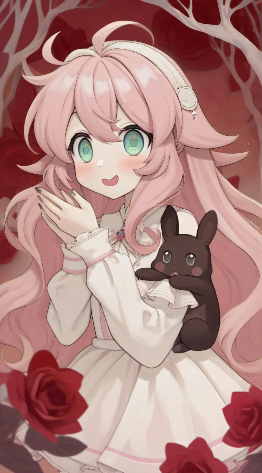 ai character: Softie♡♡ background