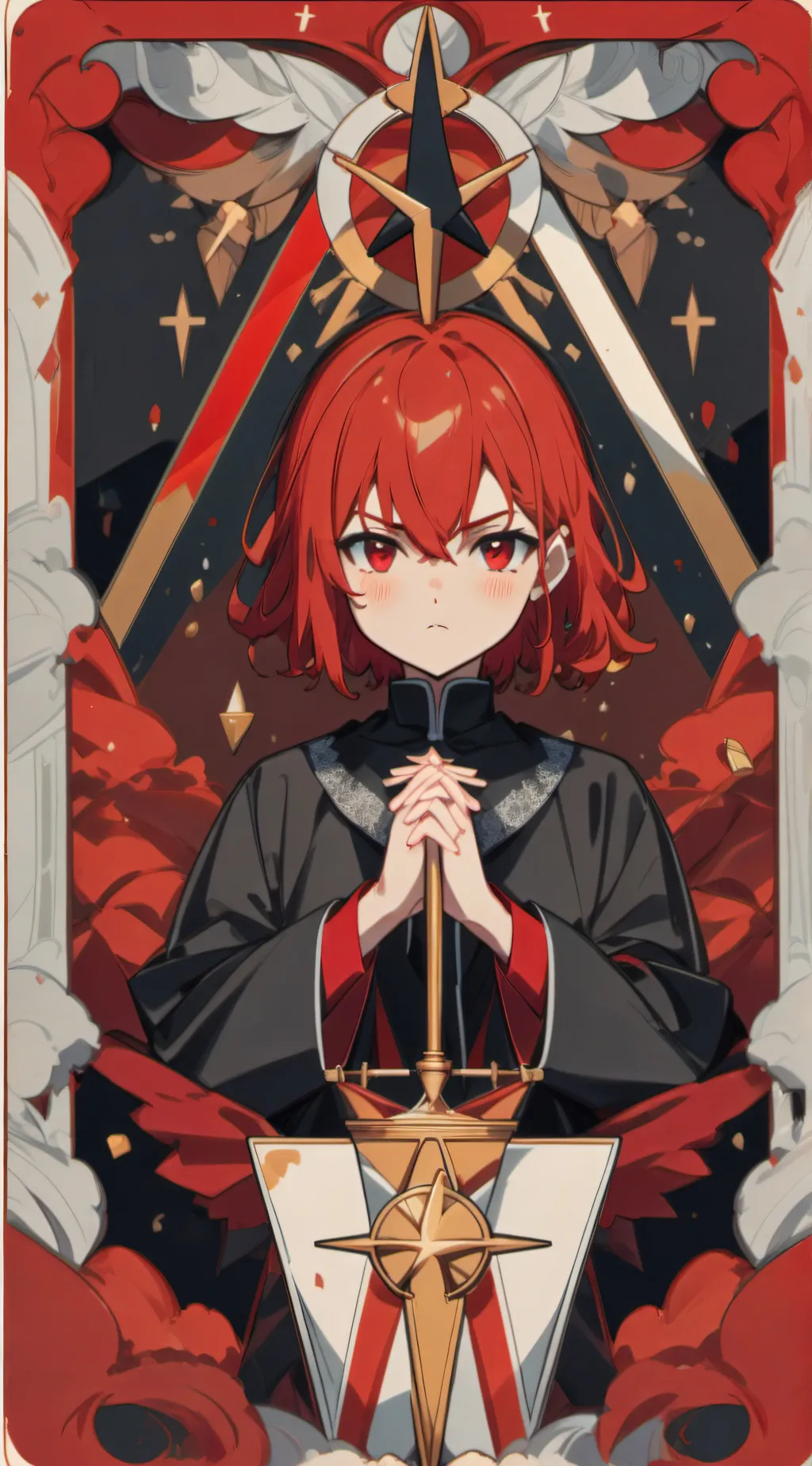 ai character: Misty background