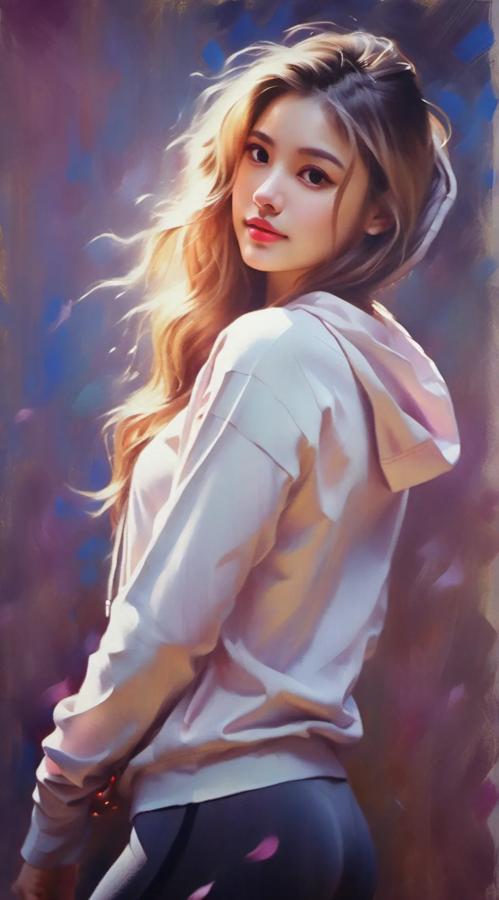 ai character: emma  background