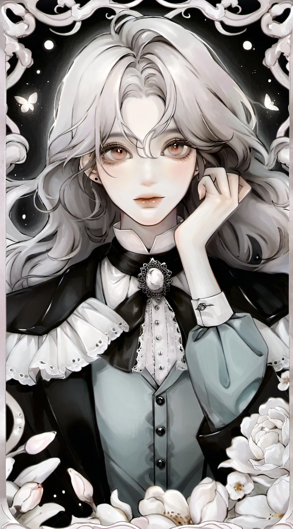 ai character: ☆lili☆ background