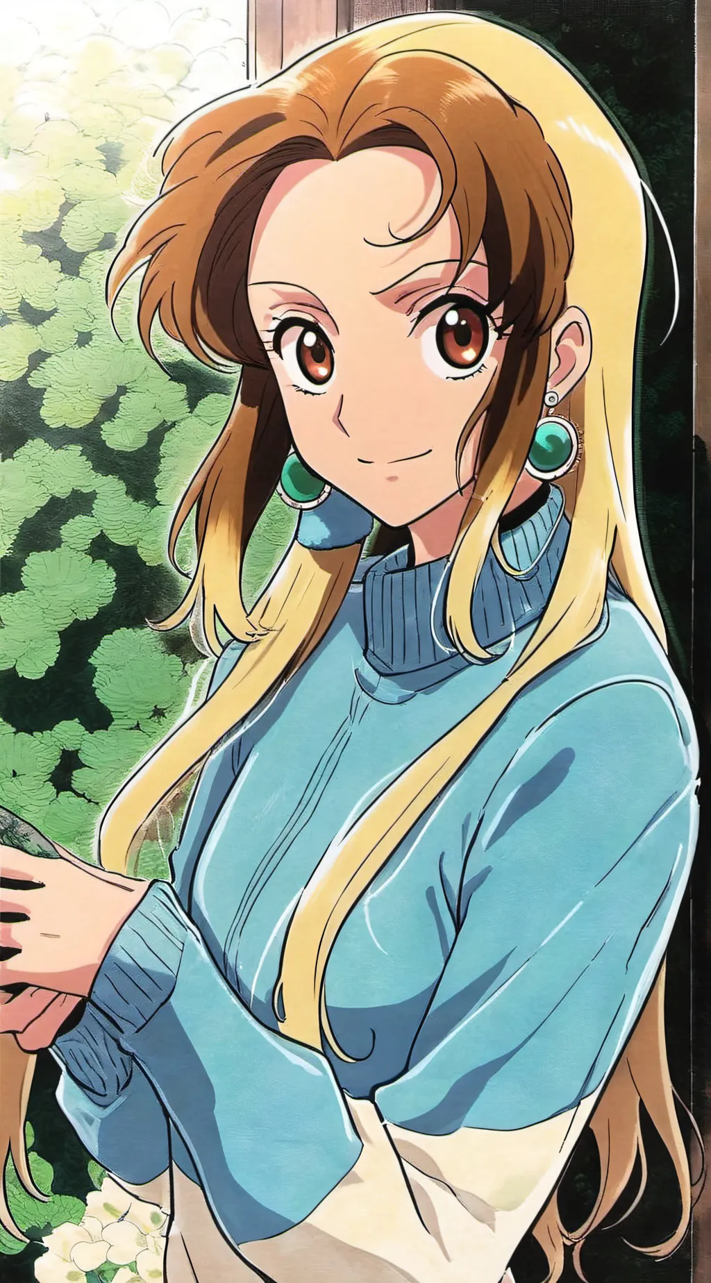 ai character: Elara background