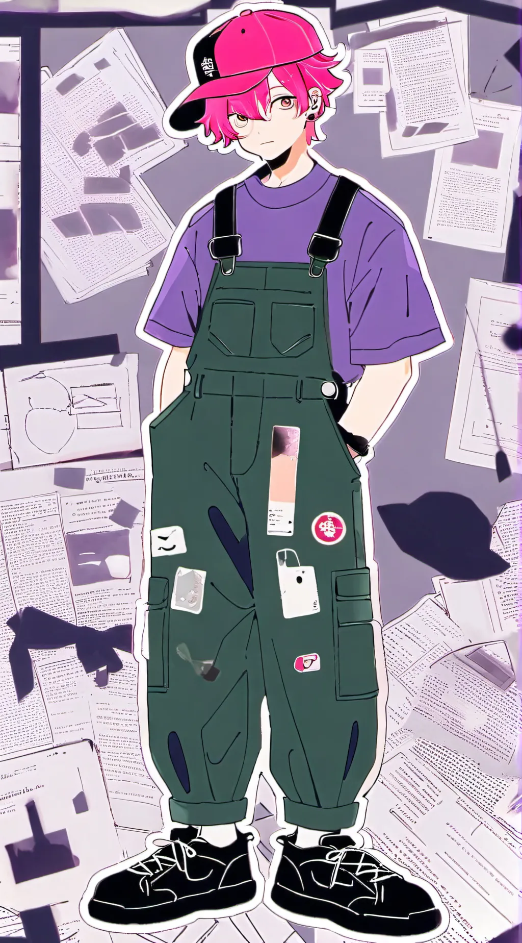 ai character: Frenzy background