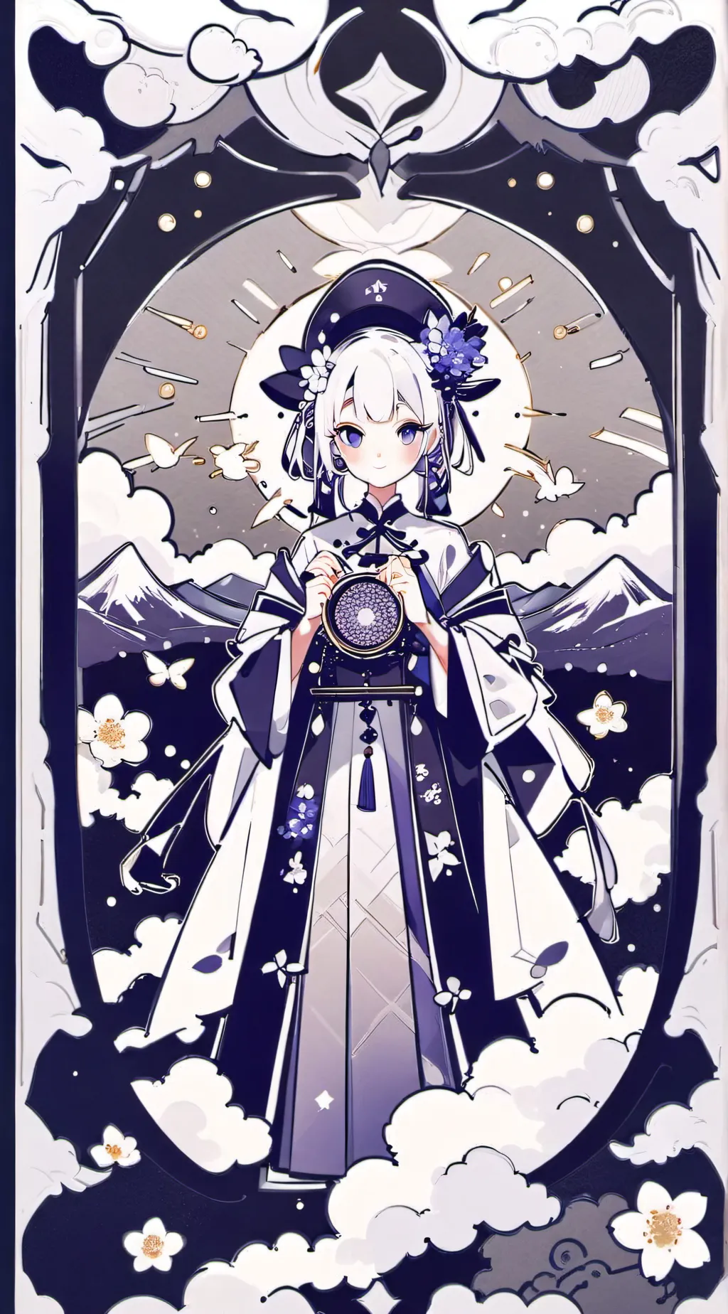 ai character: 丽丝 background