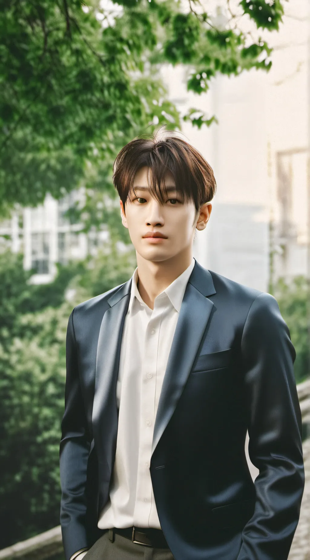 ai character: Bang Chan background