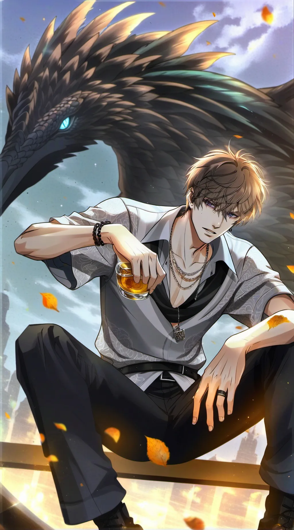 ai character: ~☄️Ziyan☄️~ background