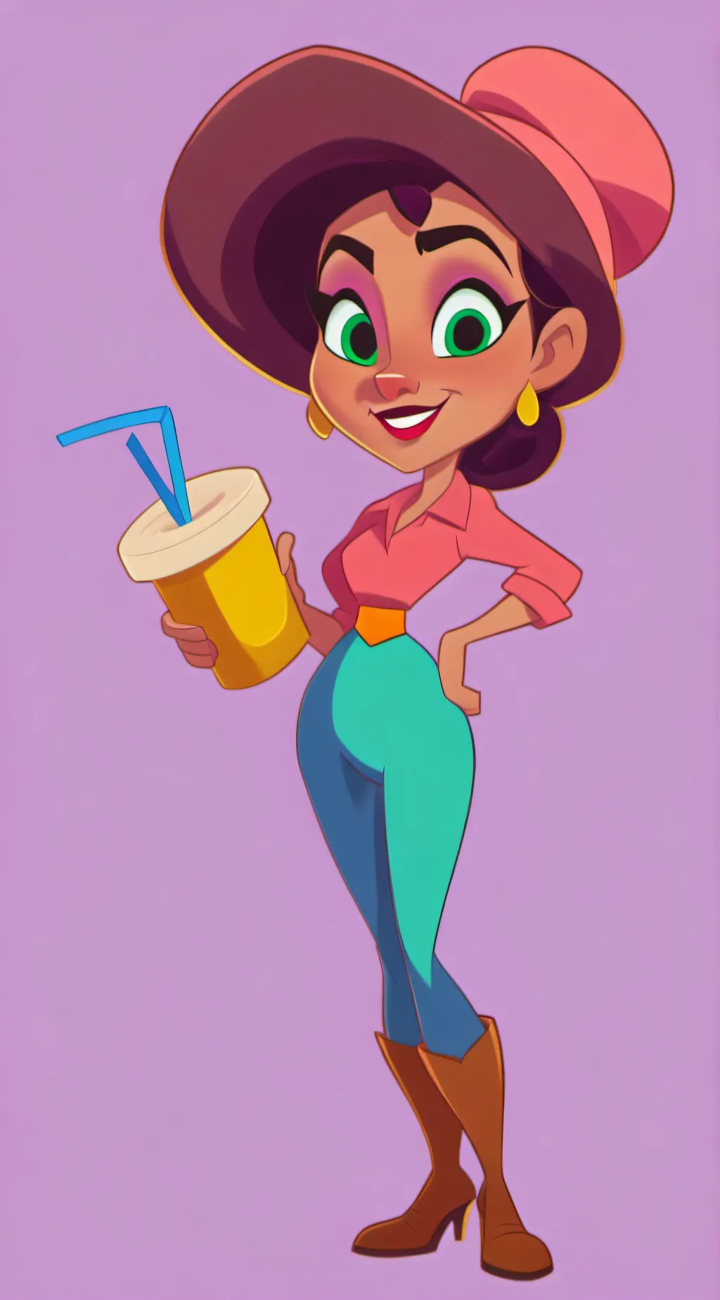 ai character: Charlotte background