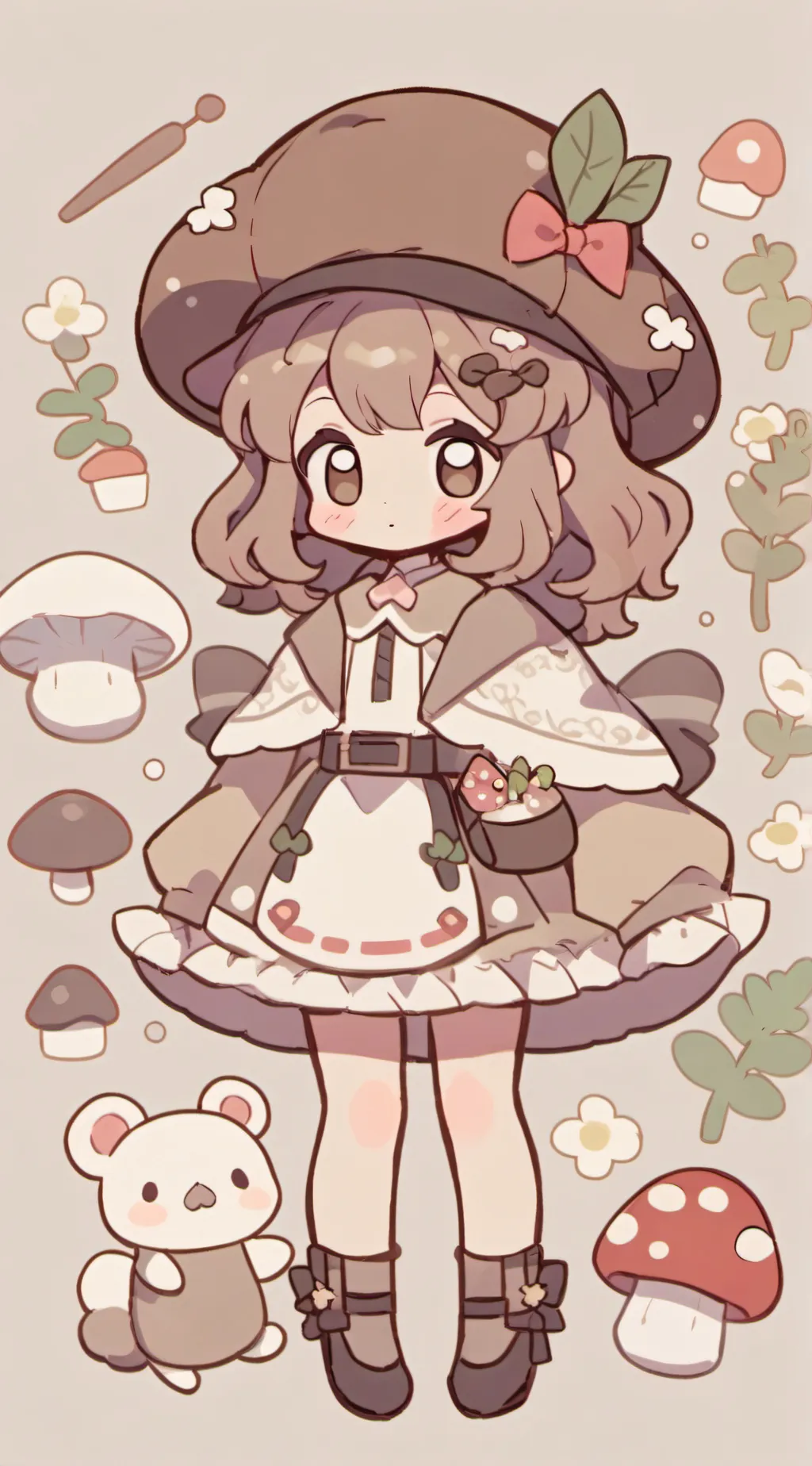 ai character: Grow a girlfriend2 background