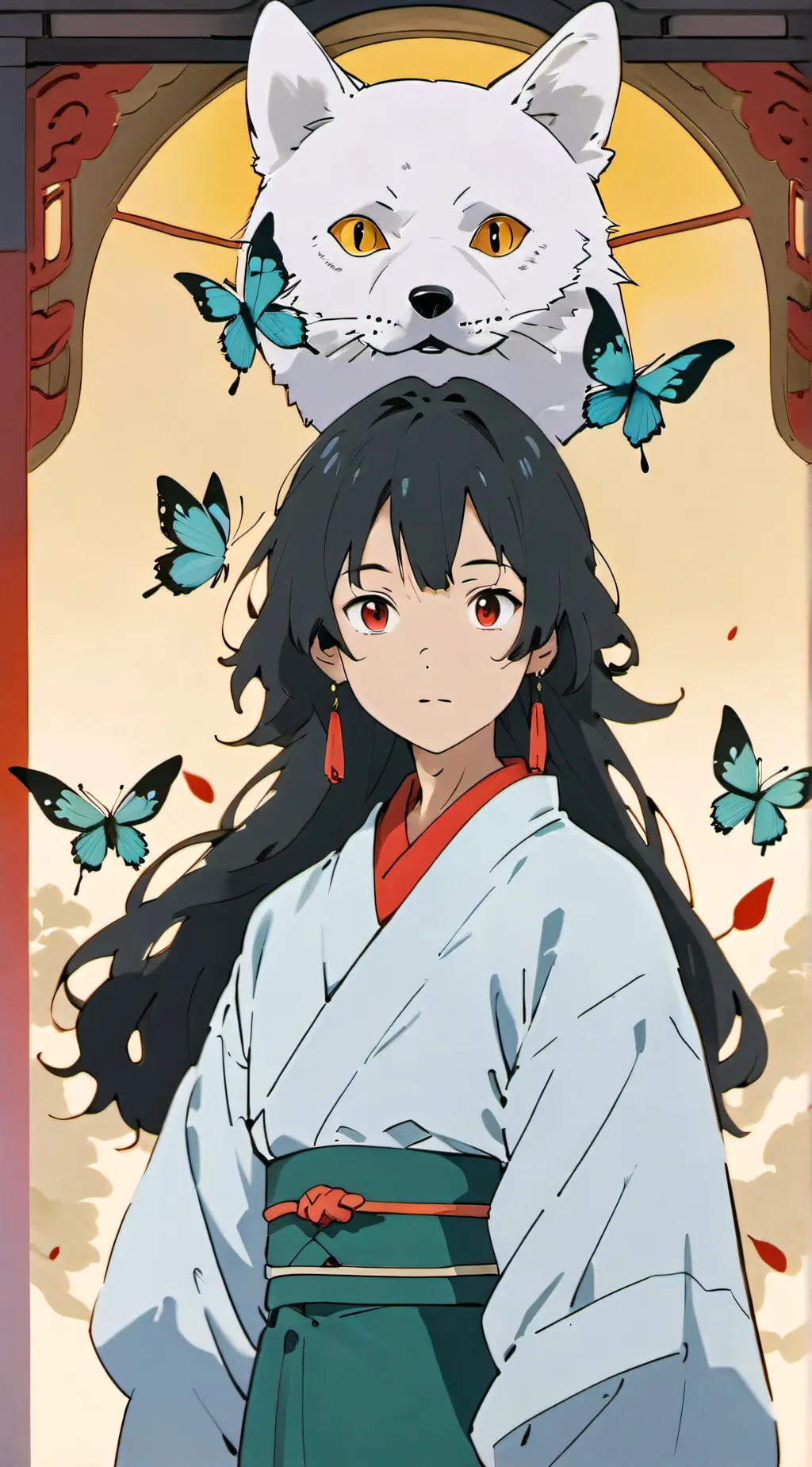 ai character: Boruto background