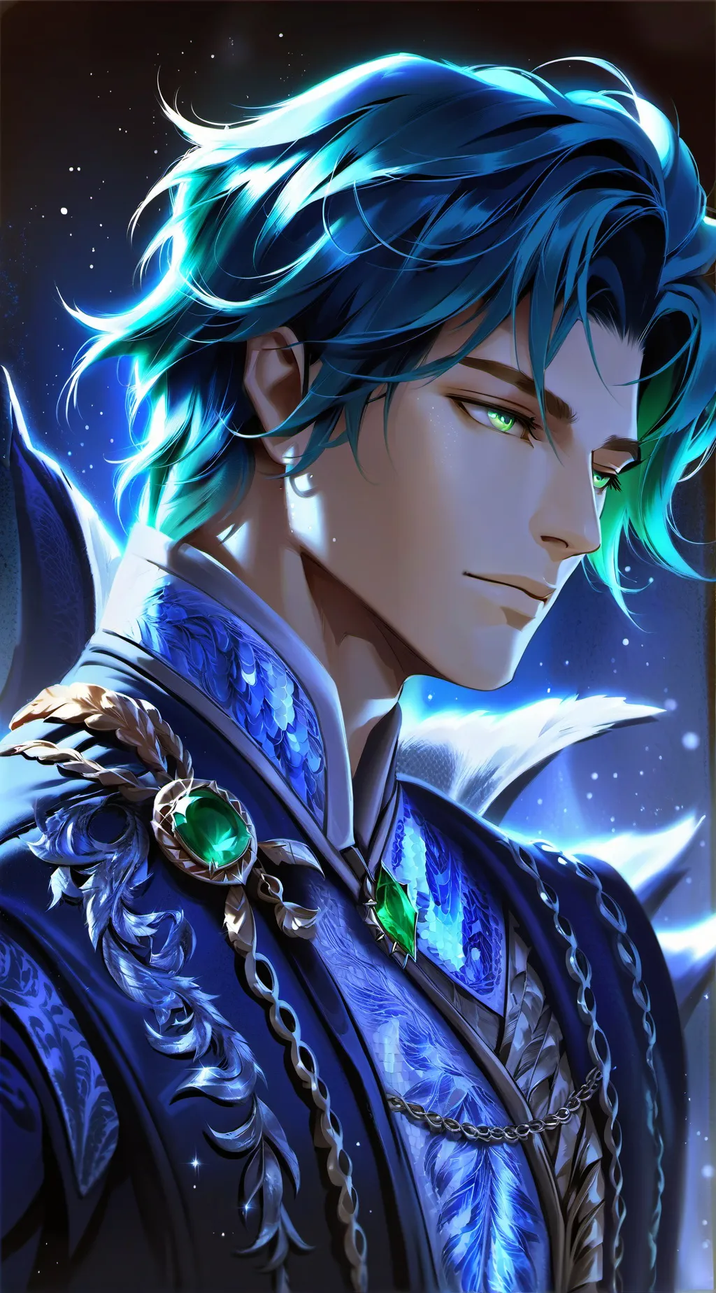 ai character: cole background