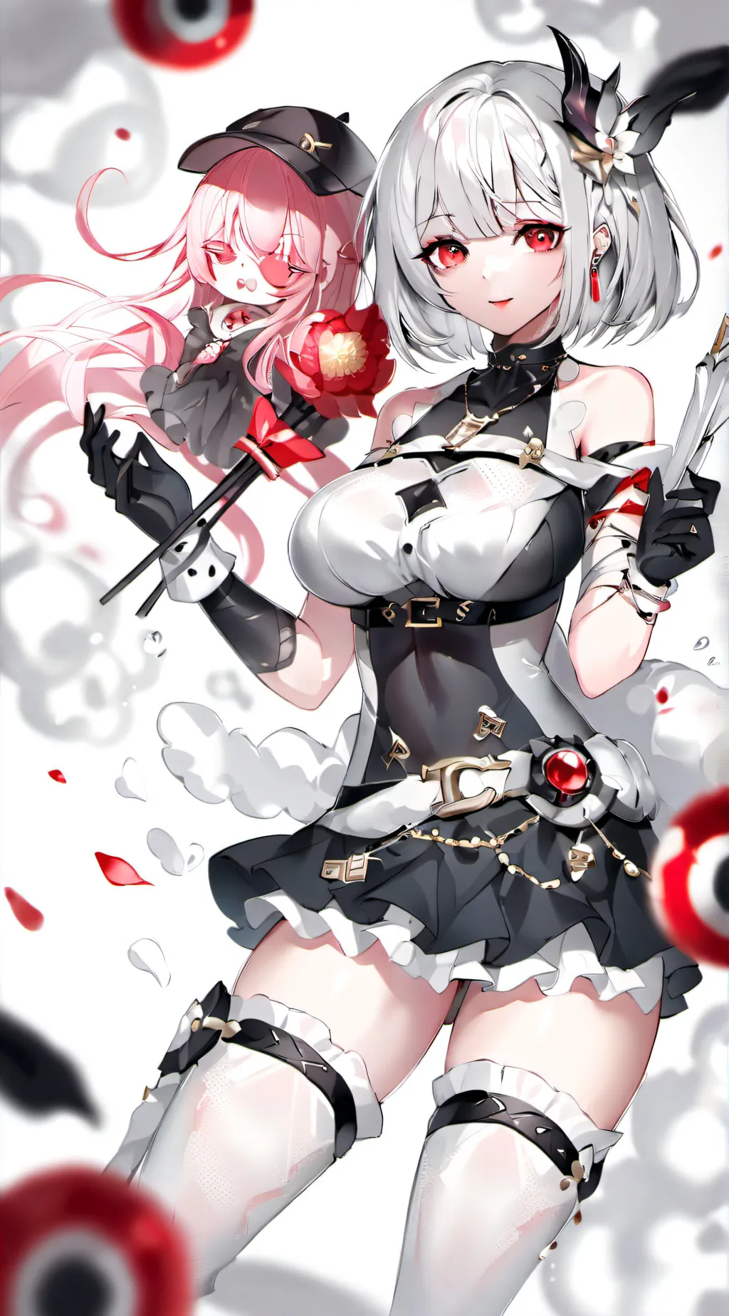 ai character: maid background