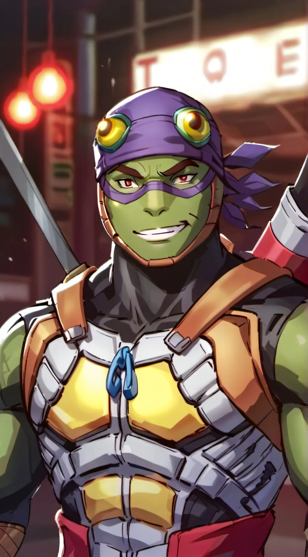 ai character: Donatello background