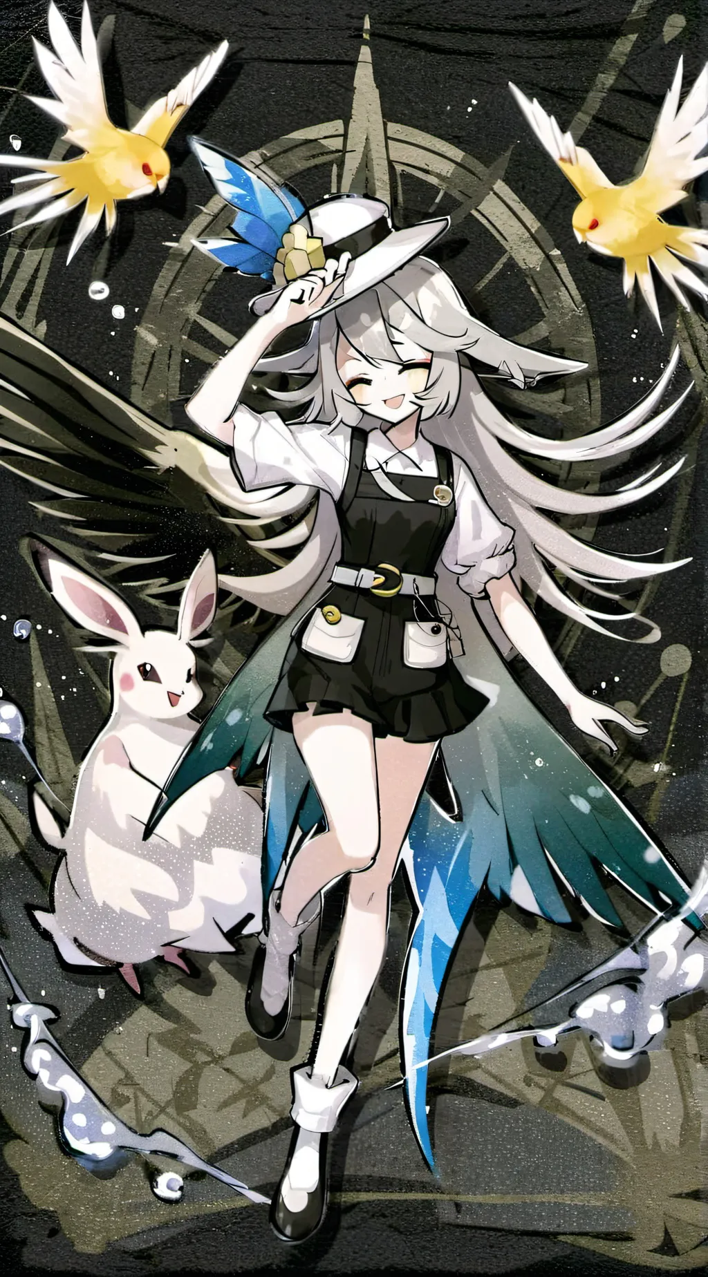 ai character: ★Serafina★ background