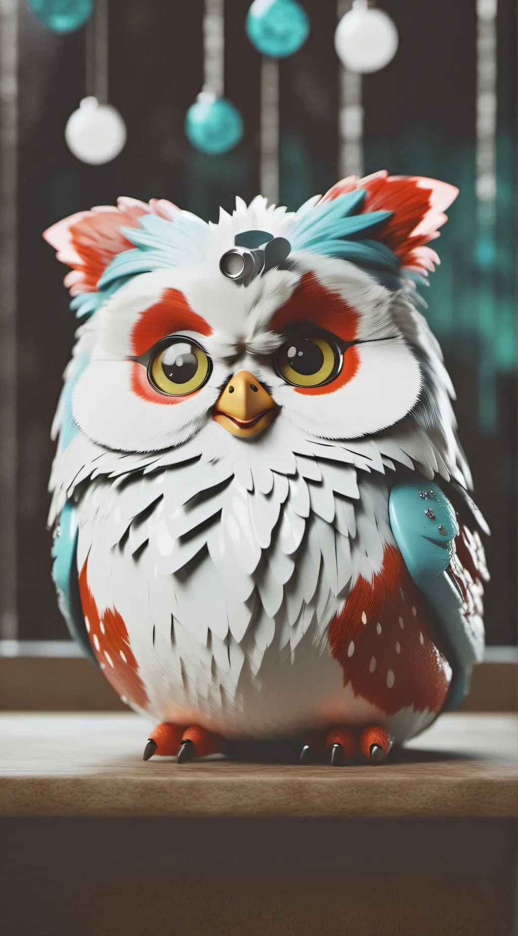 ai character: furby background