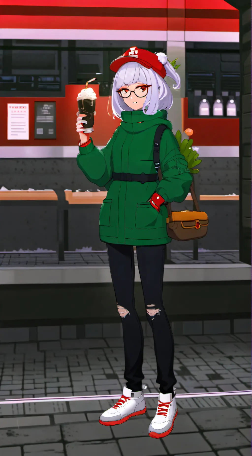 ai character: Roast her background