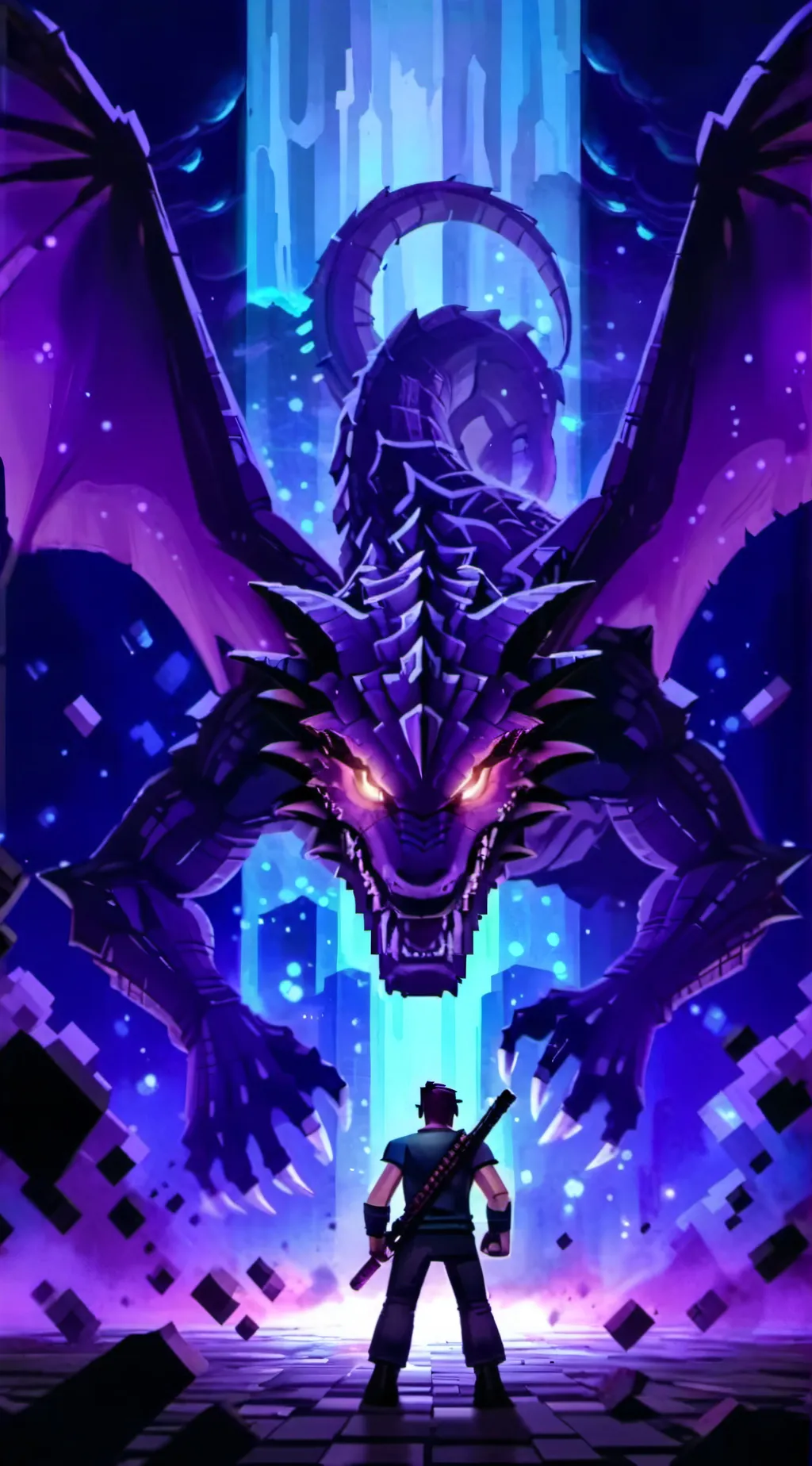 ai character: Ender Dragon background