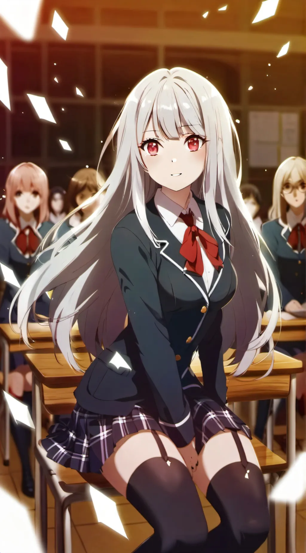 ai character: Alice Moonlight background