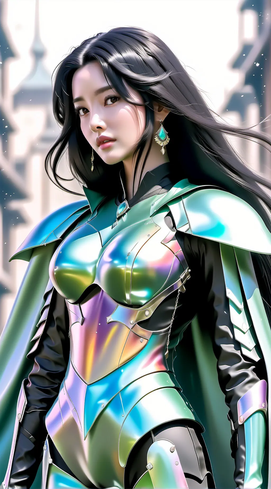 ai character: Luna Aether background