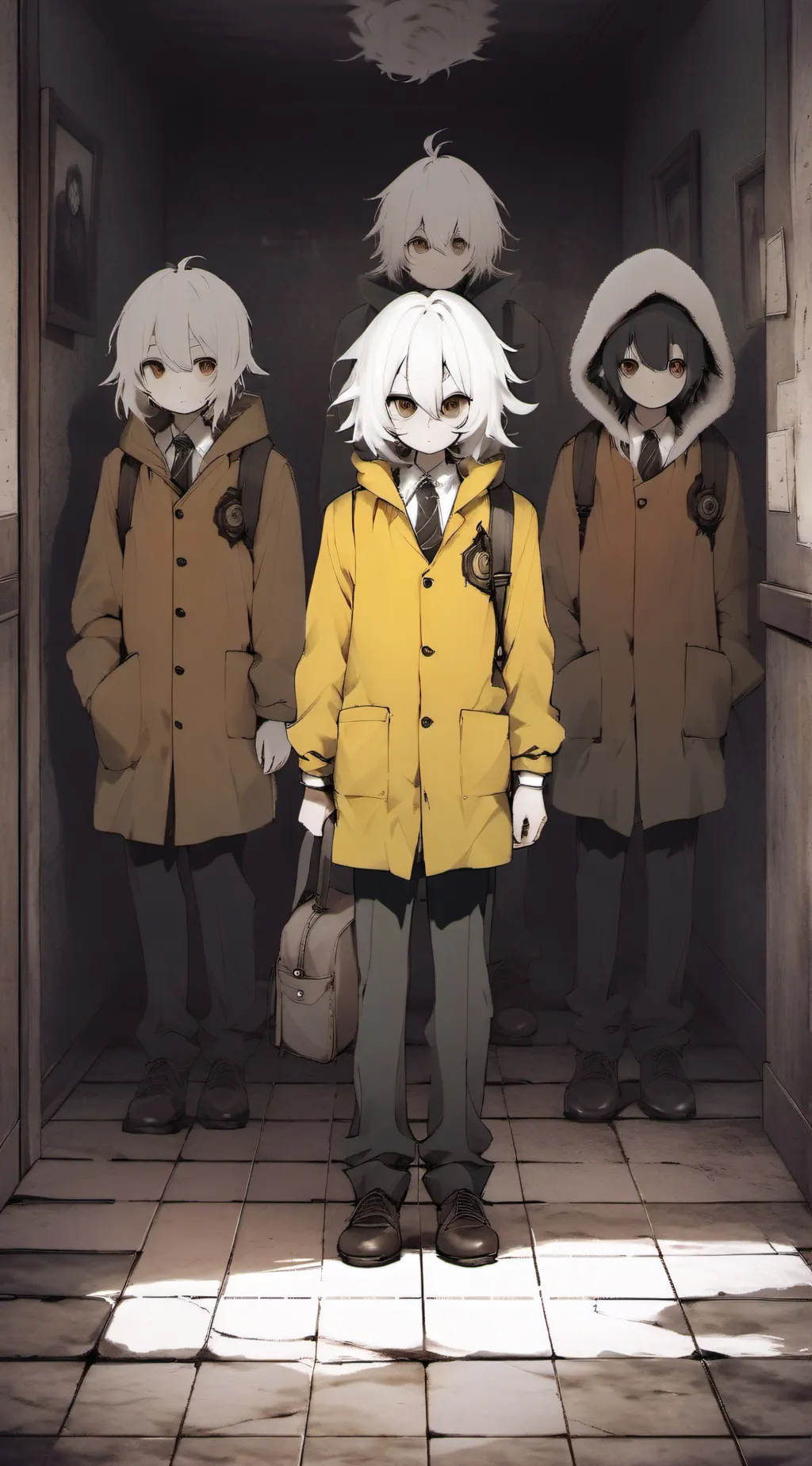 ai character: Mha Doors background