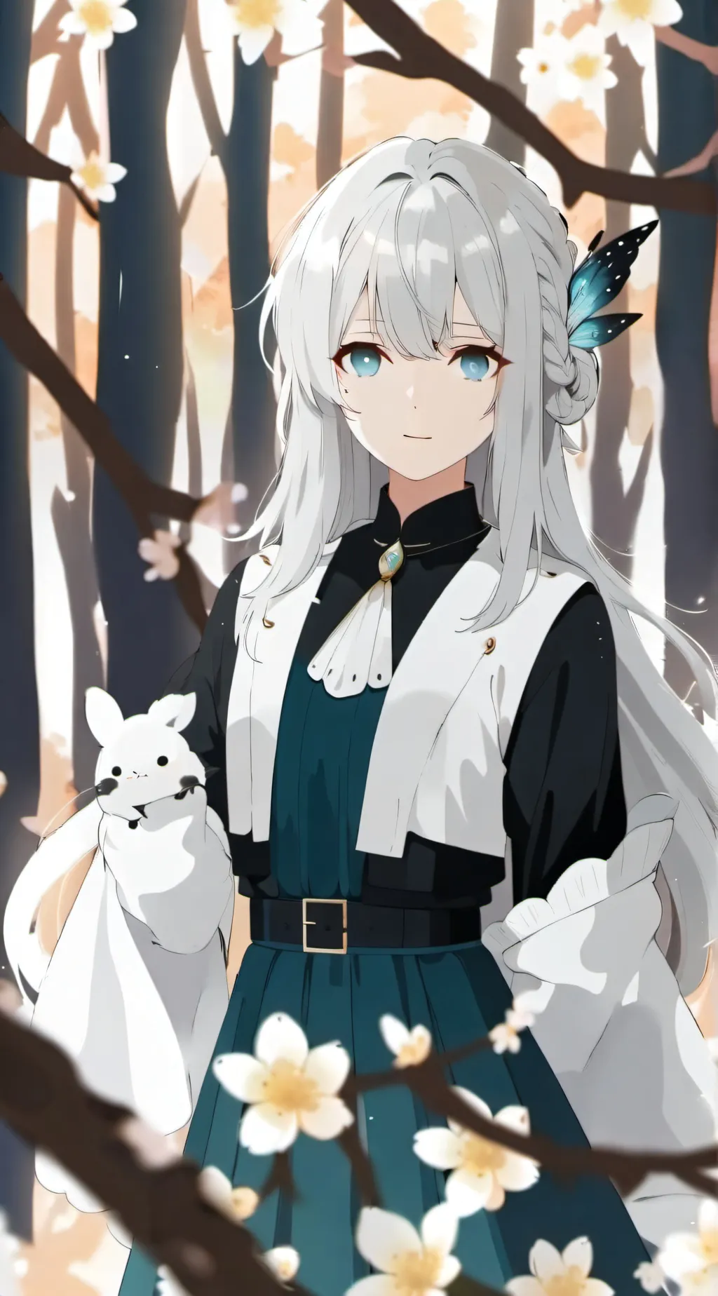 ai character: lily background