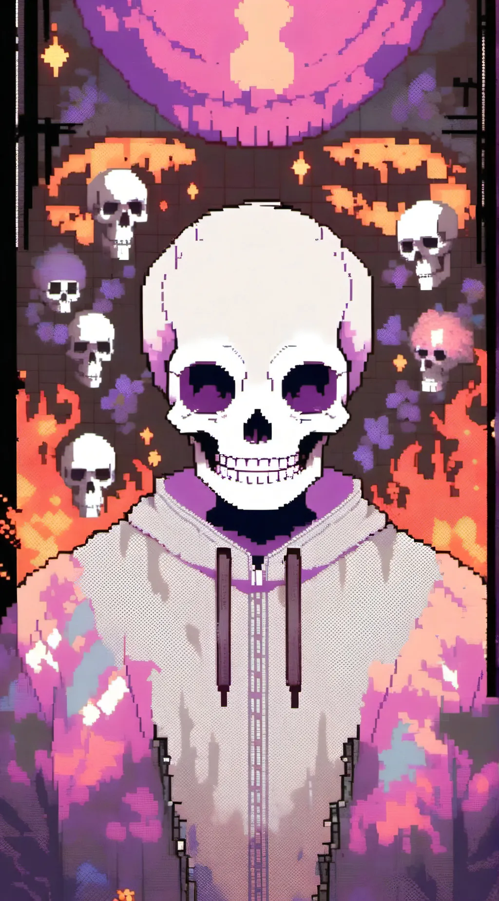 ai character: papyrus background