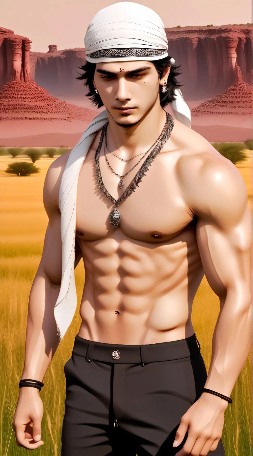 ai character: Anthony  background