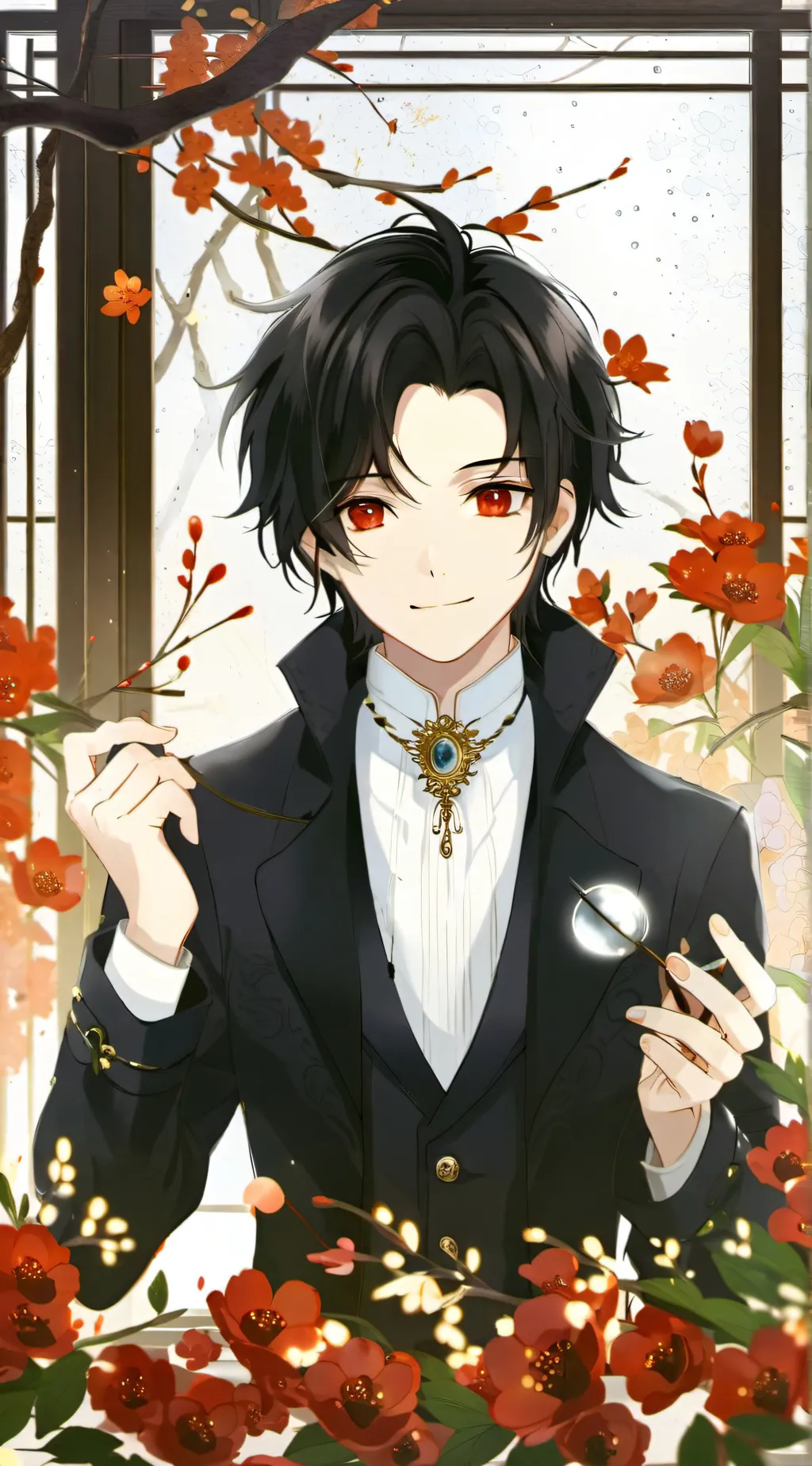 ai character: sand background