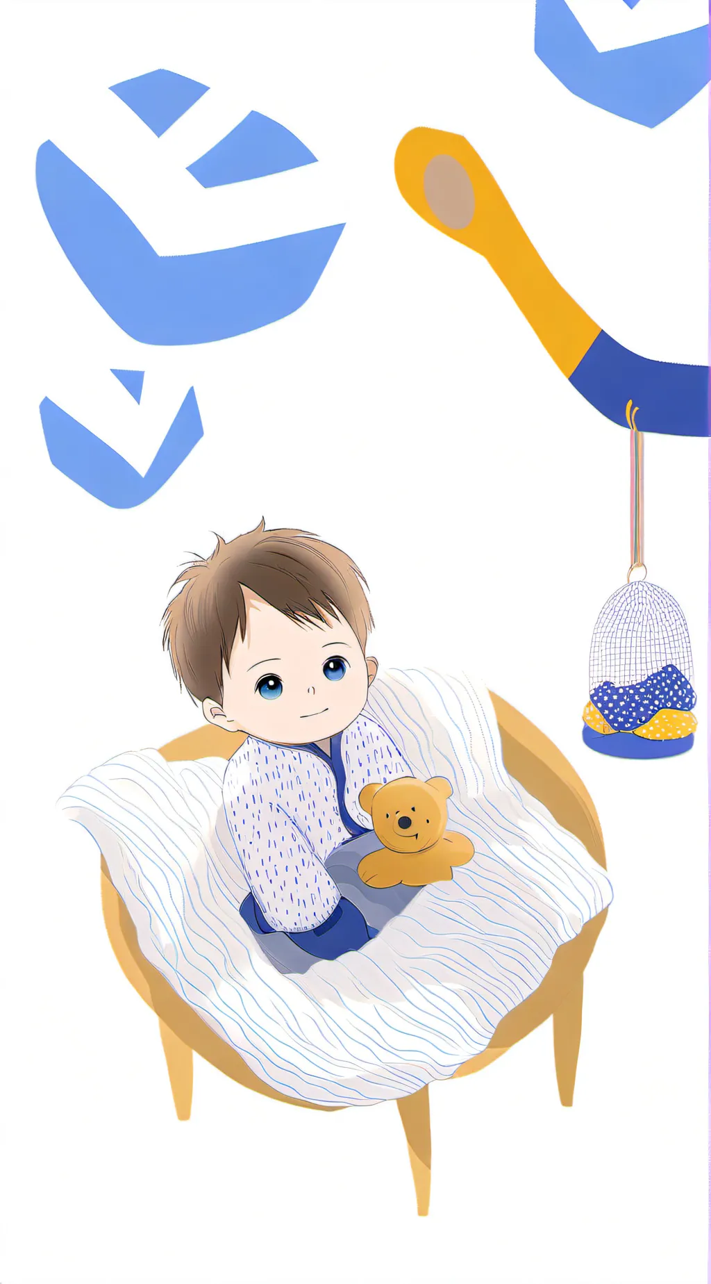 ai character: -+Baby+-👍 background