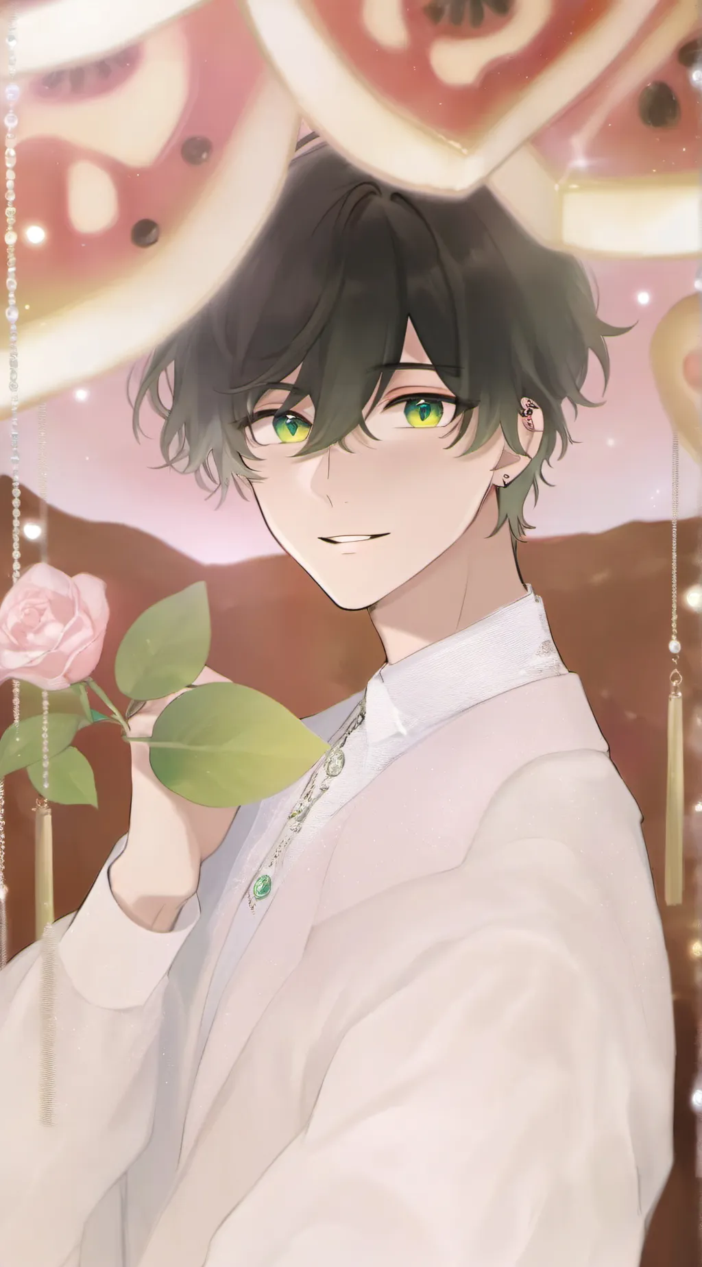 ai character: Adrien~~💕 background