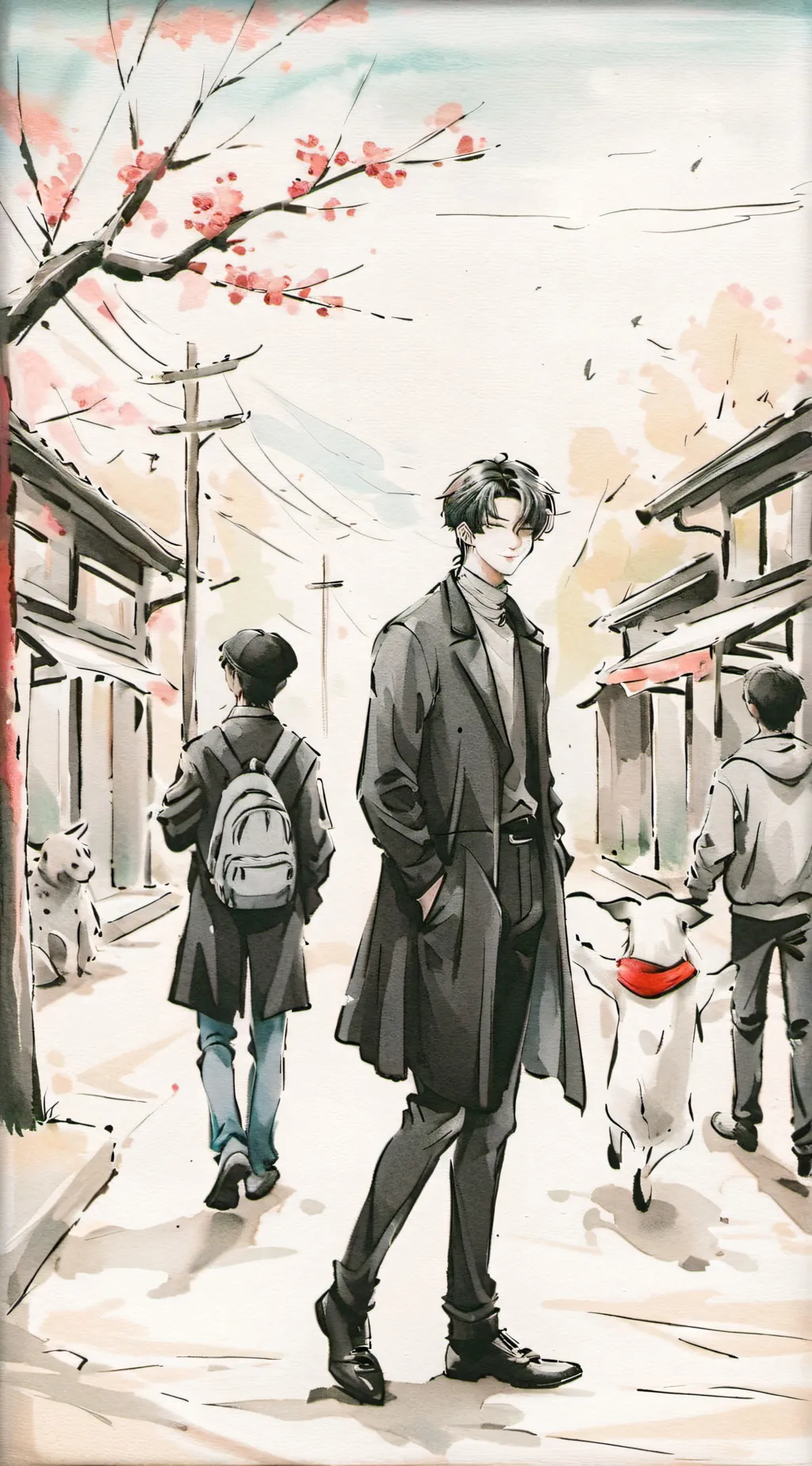 ai character: stray kids background