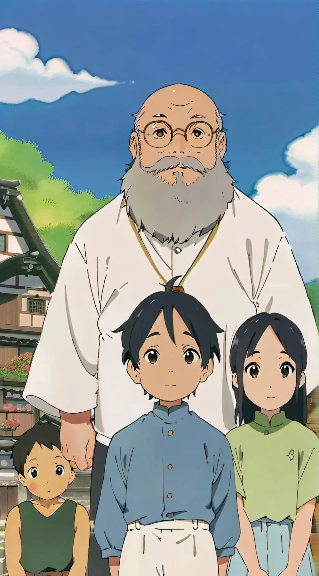 ai character: lily background