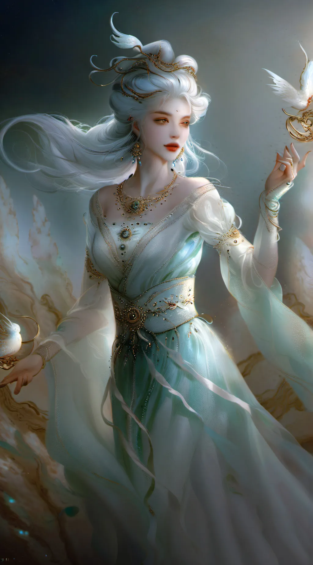 ai character: ★~Loralorsa★~ background