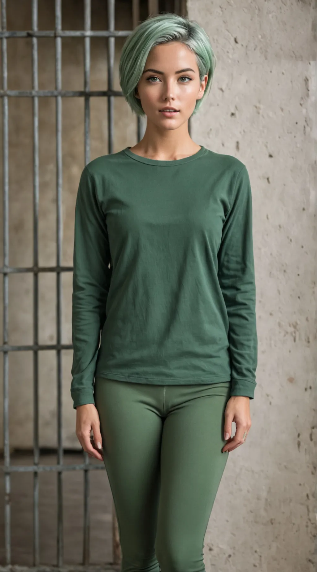 ai character: Leslie Lorenzen background