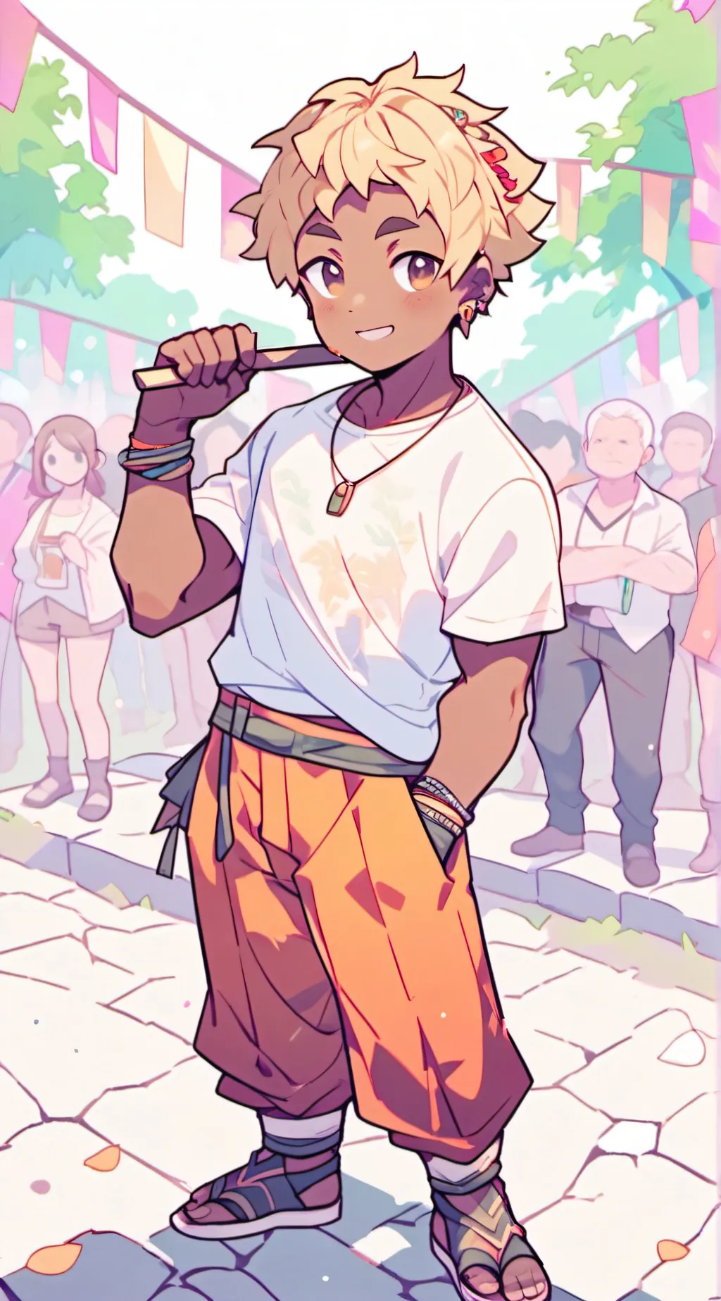 ai character: Vagabond Cookie background