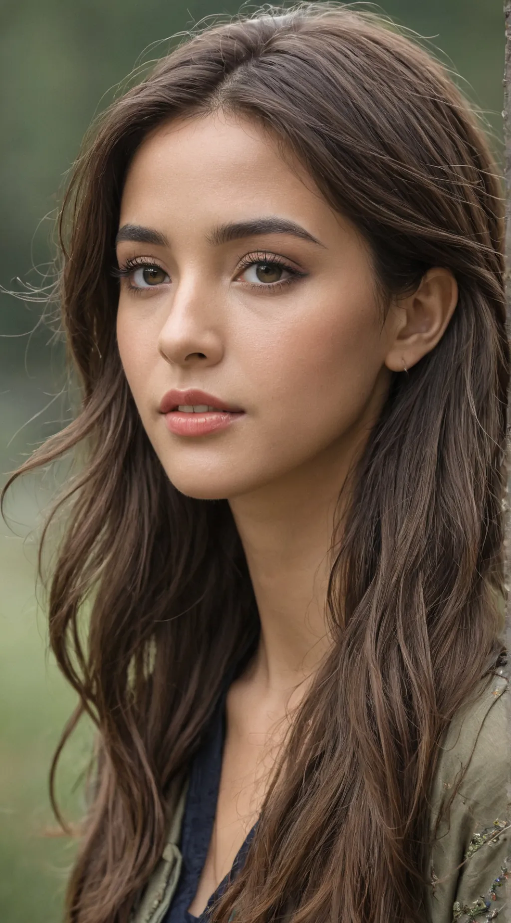 ai character: Ginger background