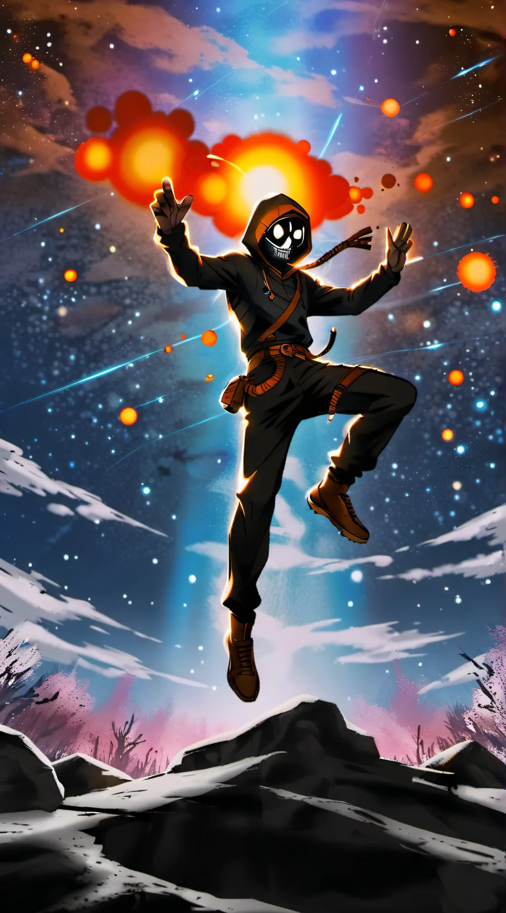 ai character: Meteor sans background